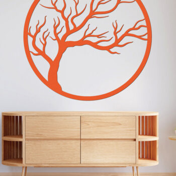 Intra απο ξύλο plywood 3mm-4mm πάχος –  κοπής χαρτιού με λέιζερ κλαδιά δέντρων 6 Δίασταση  20x20 cm INTRAFABR-77447762 - Image 2