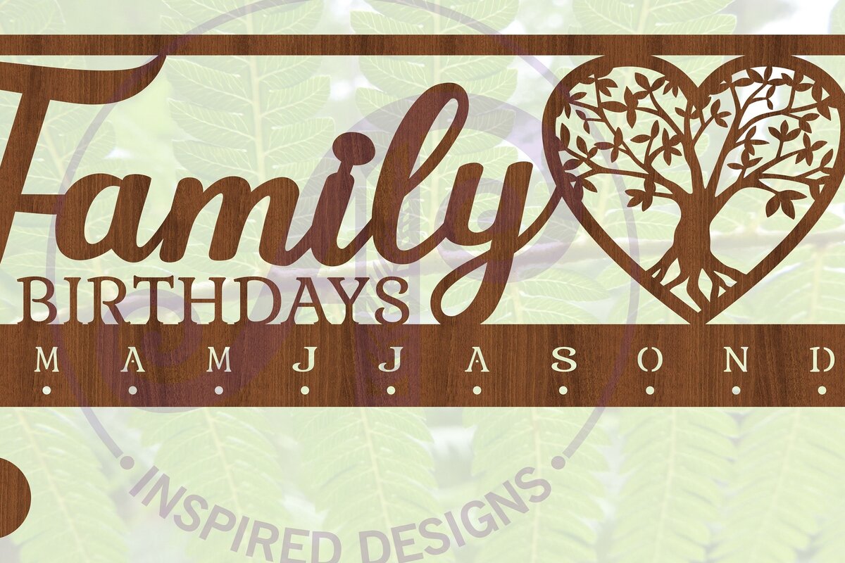 Intra απο ξύλο plywood 3mm-4mm πάχος – Σετ ημερολογίου δέντρου Cut Laser Δίασταση  20x20 cm INTRAFABR-68402057