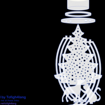 Intra απο ξύλο plywood 3mm-4mm πάχος – Χριστουγεννιάτικο κερί δέντρου, Δίασταση  20x20 cm INTRAFABR-79567352 - Image 6