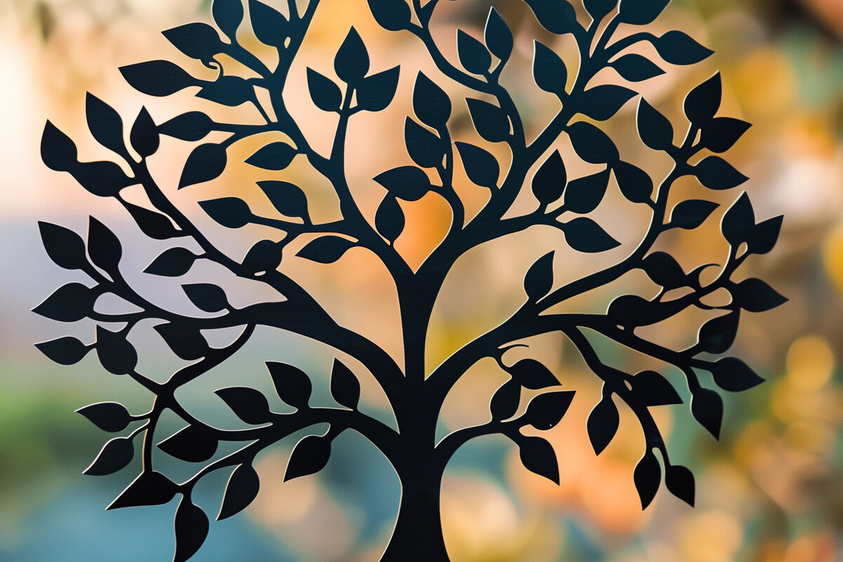 Intra απο ξύλο plywood 3mm-4mm πάχος – Αρχείο αποκοπής με λέιζερ δέντρου Δίασταση  20x20 cm INTRAFABR-92340900