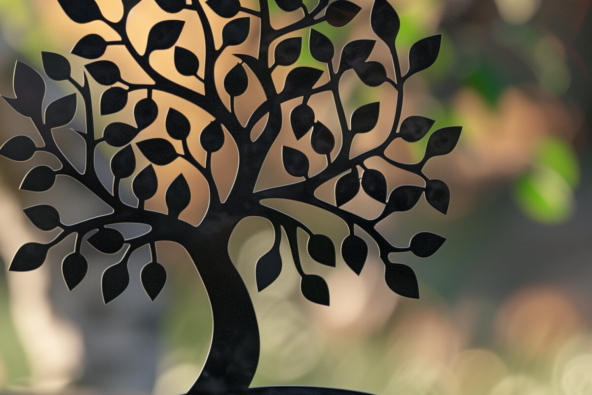 Intra απο ξύλο plywood 3mm-4mm πάχος – Αρχείο αποκοπής με λέιζερ δέντρου Δίασταση  20x20 cm INTRAFABR-92341843