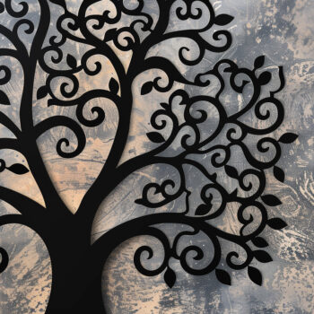 Intra απο ξύλο plywood 3mm-4mm πάχος – Αρχείο αποκοπής με λέιζερ δέντρου Δίασταση  20x20 cm INTRAFABR-92342261 - Image 1