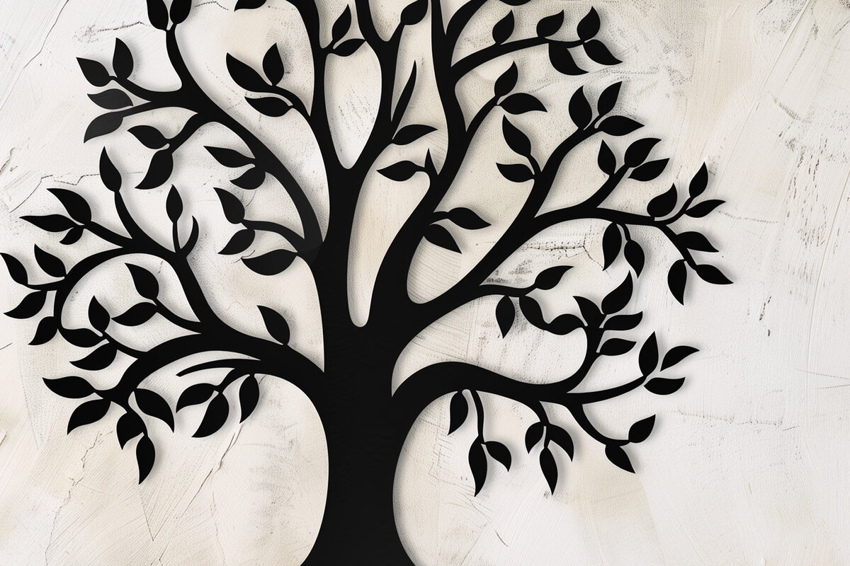 Intra απο ξύλο plywood 3mm-4mm πάχος – Αρχείο αποκοπής με λέιζερ δέντρου Δίασταση  20x20 cm INTRAFABR-92330299