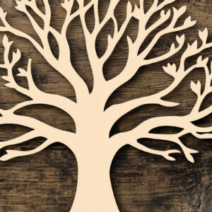 Intra απο ξύλο plywood 3mm-4mm πάχος – Αρχείο αποκοπής με λέιζερ δέντρου Δίασταση  20x20 cm INTRAFABR-111584571