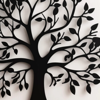 Intra απο ξύλο plywood 3mm-4mm πάχος – Αρχείο αποκοπής με λέιζερ δέντρου Δίασταση  20x20 cm INTRAFABR-92330902 - Image 1