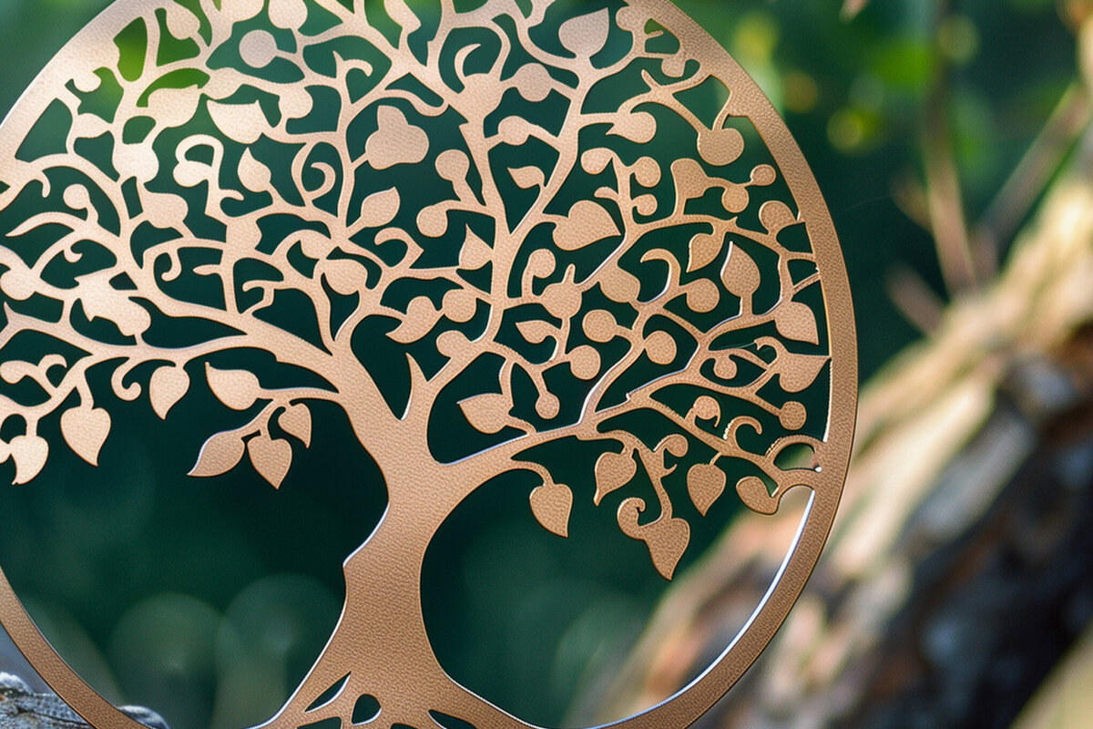 Intra απο ξύλο plywood 3mm-4mm πάχος – Αρχείο αποκοπής με λέιζερ δέντρου Δίασταση  20x20 cm INTRAFABR-92337019