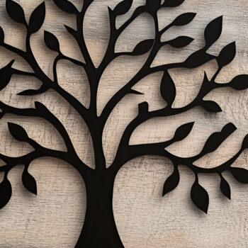 Intra απο ξύλο plywood 3mm-4mm πάχος – Πακέτο αρχείου Cut Cut Tree Δίασταση  20x20 cm INTRAFABR-111608786 - Image 8