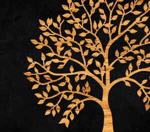 Intra απο ξύλο plywood 3mm-4mm πάχος – Σχεδιασμός αρχείου αποκοπής Cut Tree Δίασταση  20x20 cm INTRAFABR-99549537