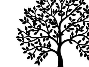 Intra απο ξύλο plywood 3mm-4mm πάχος – Σχεδιασμός αρχείου αποκοπής Cut Tree Δίασταση  20x20 cm INTRAFABR-99549537 - Image 2