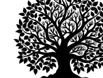 Intra απο ξύλο plywood 3mm-4mm πάχος – Σχεδιασμός αρχείου αποκοπής Cut Tree Δίασταση 20x20 cm INTRAFABR-99549382 - Image 2