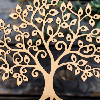 Intra απο ξύλο plywood 3mm-4mm πάχος – Πακέτο Mega Cut Tree Δίασταση  20x20 cm INTRAFABR-92342782 - Image 9