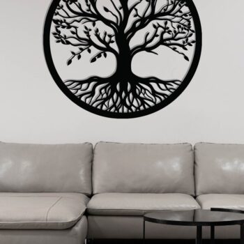 Intra απο ξύλο plywood 3mm-4mm πάχος – Αρχεία κοπής με λέιζερ μεταλλικού τοίχου δέντρου Δίασταση  40x30 cm INTRAFABR-117464363 - Image 3