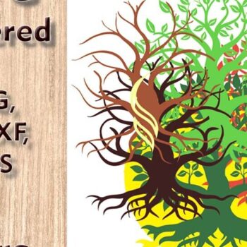 Intra απο ξύλο plywood 3mm-4mm πάχος – Αρχεία πολλαπλών επιπέδων 3D Tree of Life Δίασταση  20x20 cm INTRAFABR-109079314 - Image 2