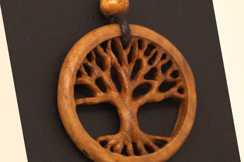 Intra απο ξύλο plywood 3mm-4mm πάχος – Δέντρο της Ζωής - Ψηφιακό Αρχείο Δίασταση  20x20 cm INTRAFABR-103050067