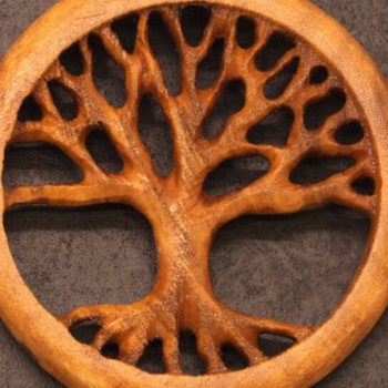 Intra απο ξύλο plywood 3mm-4mm πάχος – Δέντρο της Ζωής - Ψηφιακό Αρχείο Δίασταση  20x20 cm INTRAFABR-103050067 - Image 3