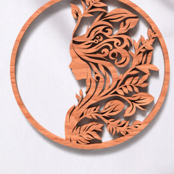 Intra απο ξύλο plywood 3mm-4mm πάχος – Αρχεία κοπής με λέιζερ Tree of Life Δίασταση  20x20 cm INTRAFABR-119821415 - Image 2