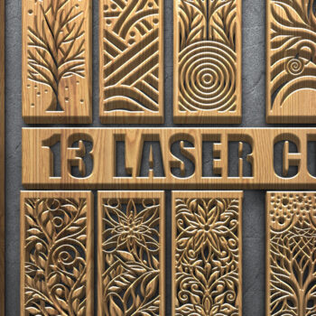 Intra απο ξύλο plywood 3mm-4mm πάχος – Αρχεία κοπής με λέιζερ Tree of Life Δίασταση  20x20 cm INTRAFABR-122354460 - Image 1