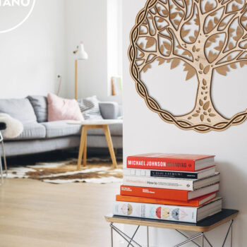 Intra απο ξύλο plywood 3mm-4mm πάχος – Πολυστρωματικό αρχείο TREE of LIFE, Διακόσμηση τοίχου Δίασταση  40x30 cm INTRAFABR-80785955 - Image 3