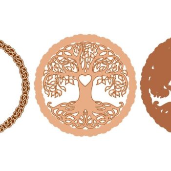 Intra απο ξύλο plywood 3mm-4mm πάχος – TREE of LIFE Πολυστρωματική διακόσμηση τοίχου Δίασταση  40x30 cm INTRAFABR-80961074 - Image 9