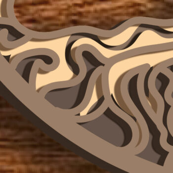 Intra απο ξύλο plywood 3mm-4mm πάχος – Δέντρο της Ζωής/Φθινοπωρινό Δέντρο/Πολυστρωματικό Δίασταση  20x20 cm INTRAFABR-75645583 - Image 5