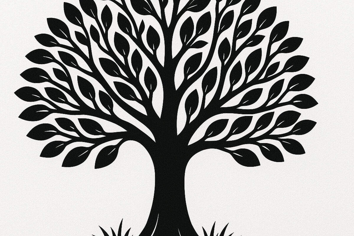 Intra απο ξύλο plywood 3mm-4mm πάχος – Διακόσμηση τοίχου Tree of Life Δίασταση  40x30 cm INTRAFABR-122378257