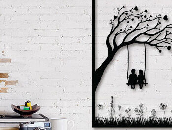 Intra απο ξύλο plywood 3mm-4mm πάχος – Εσωτερική διακόσμηση τοίχου Tree of Life Δίασταση  40x30 cm INTRAFABR-28542893 - Image 3