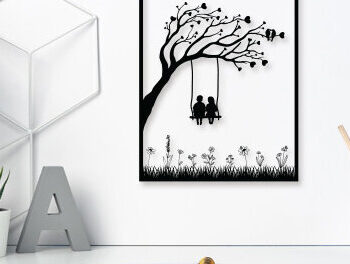 Intra απο ξύλο plywood 3mm-4mm πάχος – Εσωτερική διακόσμηση τοίχου Tree of Life Δίασταση  40x30 cm INTRAFABR-28542893 - Image 4