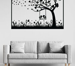 Intra απο ξύλο plywood 3mm-4mm πάχος – Σχεδιασμός εσωτερικού τοίχου Tree of Life Δίασταση  40x30 cm INTRAFABR-28899619