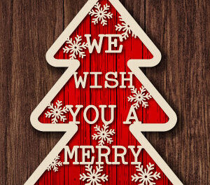 Intra απο ξύλο plywood 3mm-4mm πάχος –  κοπής λέιζερ στολίδι δέντρου Δίασταση  20x20 cm INTRAFABR-78252425