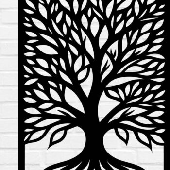 Intra απο ξύλο plywood 3mm-4mm πάχος – Αρχείο αποκοπής λέιζερ πάνελ δέντρου Δίασταση  20x20 cm INTRAFABR-109410859 - Image 2