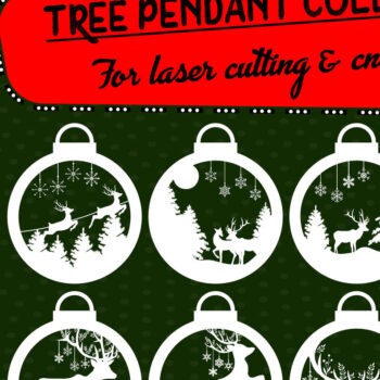 Intra απο ξύλο plywood 3mm-4mm πάχος – Συλλογή κρεμαστό δέντρο Δίασταση  20x20 cm INTRAFABR-29581356 - Image 1