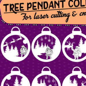 Intra απο ξύλο plywood 3mm-4mm πάχος – Συλλογή κρεμαστό δέντρο Δίασταση  20x20 cm INTRAFABR-29581359