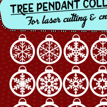 Intra απο ξύλο plywood 3mm-4mm πάχος – Συλλογή κρεμαστό δέντρο Δίασταση  20x20 cm INTRAFABR-29581354 - Image 1