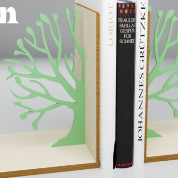 Intra απο ξύλο plywood 3mm-4mm πάχος – Δέντρο.. Bookend Laser Δίασταση  20x20 cm INTRAFABR-82009466 - Image 1