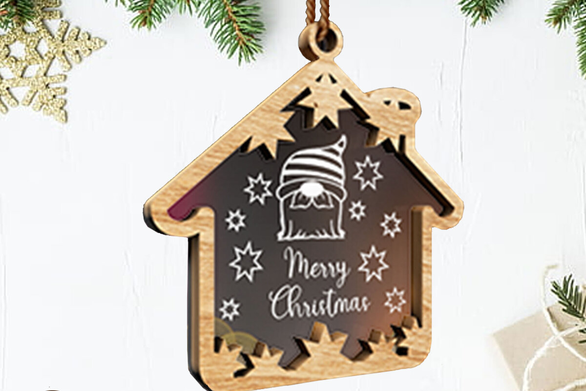 Intra απο ξύλο plywood 3mm-4mm πάχος – ΔΕΝΤΡΟ ΠΑΙΧΝΙΔΙ, Χριστουγεννιάτικο Στολίδι, Δίασταση  20x20 cm INTRAFABR-82011272