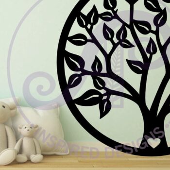 Intra απο ξύλο plywood 3mm-4mm πάχος – Πινακίδα τέχνης τοίχου δέντρου, αρχείο. Διάνυσμα Δίασταση 40x30 cm INTRAFABR-105663329 - Image 2