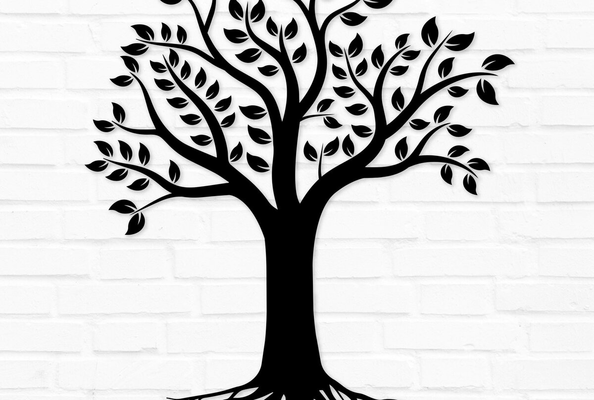 Intra απο ξύλο plywood 3mm-4mm πάχος – Χειροτεχνία τοίχου δέντρου Διακόσμηση με λέιζερ Δίασταση 40x30 cm INTRAFABR-72145055