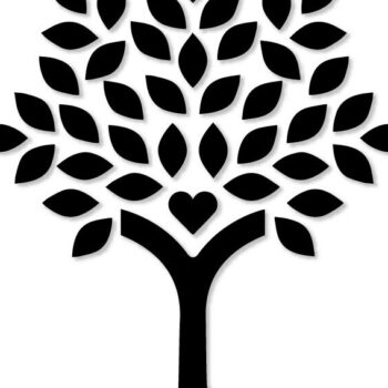 Intra απο ξύλο plywood 3mm-4mm πάχος – Χειροτεχνία με λέιζερ διακόσμηση εσωτερικού τοίχου δέντρου Δίασταση  40x30 cm INTRAFABR-84424102 - Image 3