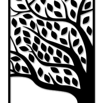 Intra απο ξύλο plywood 3mm-4mm πάχος – Χειροτεχνία με λέιζερ διακόσμηση εσωτερικού τοίχου δέντρου Δίασταση 40x30 cm INTRAFABR-85710532 - Image 3