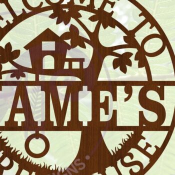 Intra απο ξύλο plywood 3mm-4mm πάχος – Αρχείο αποκοπής Name Sign Δίασταση  40x30 cm INTRAFABR-69447614 - Image 1