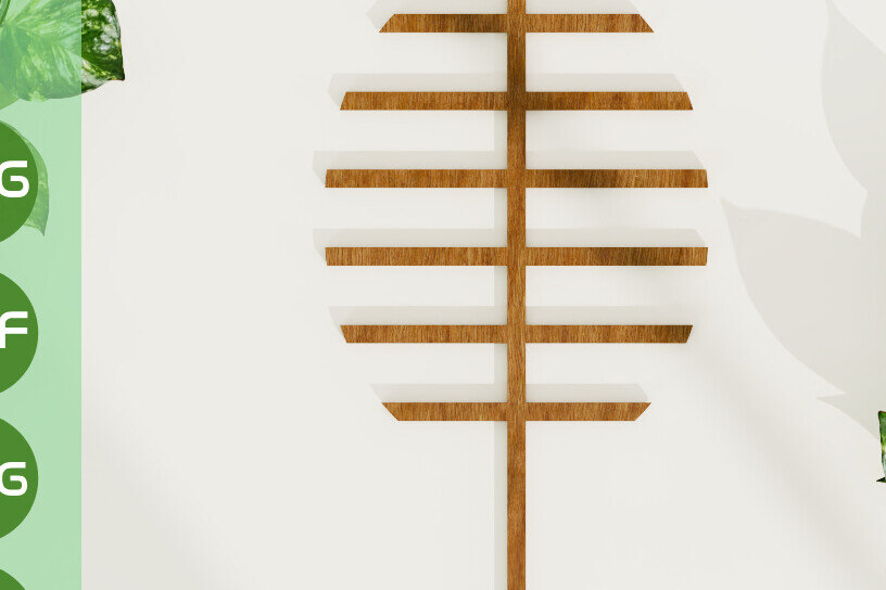 Intra απο ξύλο plywood 3mm-4mm πάχος – Καφασωτά για αναρρίχηση φυτών με λέιζερ Δίασταση  20x20 cm INTRAFABR-99120204