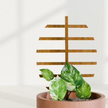 Intra απο ξύλο plywood 3mm-4mm πάχος – Καφασωτά για αναρρίχηση φυτών με λέιζερ Δίασταση  20x20 cm INTRAFABR-99120204 - Image 2