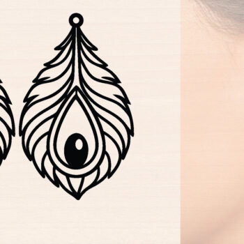 Intra απο ξύλο plywood 3mm-4mm πάχος – Trending Animal Ξύλινα Σκουλαρίκια Δίασταση  5x5 cm INTRAFABR-118790162 - Image 1