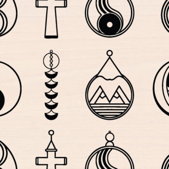 Intra απο ξύλο plywood 3mm-4mm πάχος – Μοντέρνο Ξύλινο Σκουλαρίκι Πακέτο κοπής με λέιζερ Δίασταση  5x5 cm INTRAFABR-119805670 - Image 1