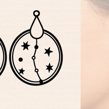 Intra απο ξύλο plywood 3mm-4mm πάχος – Μοντέρνα Ξύλινα Σκουλαρίκια Πακέτο κοπής με λέιζερ Δίασταση  5x5 cm INTRAFABR-116433051 - Image 2