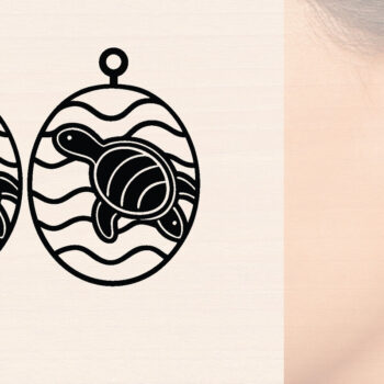 Intra απο ξύλο plywood 3mm-4mm πάχος – Μοντέρνα Ξύλινα Σκουλαρίκια Πακέτο κοπής με λέιζερ Δίασταση  5x5 cm INTRAFABR-116433051 - Image 6