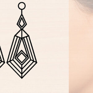 Intra απο ξύλο plywood 3mm-4mm πάχος – Μοντέρνα Ξύλινα Σκουλαρίκια Δίασταση  5x5 cm INTRAFABR-116362326