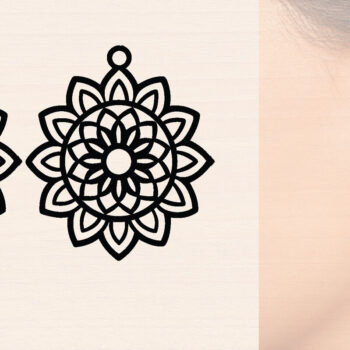 Intra απο ξύλο plywood 3mm-4mm πάχος – Μοντέρνα Ξύλινα Σκουλαρίκια Δίασταση  5x5 cm INTRAFABR-116362850 - Image 1