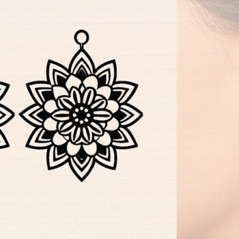 Intra απο ξύλο plywood 3mm-4mm πάχος – Μοντέρνα Ξύλινα Σκουλαρίκια Δίασταση  5x5 cm INTRAFABR-116362933 - Image 1