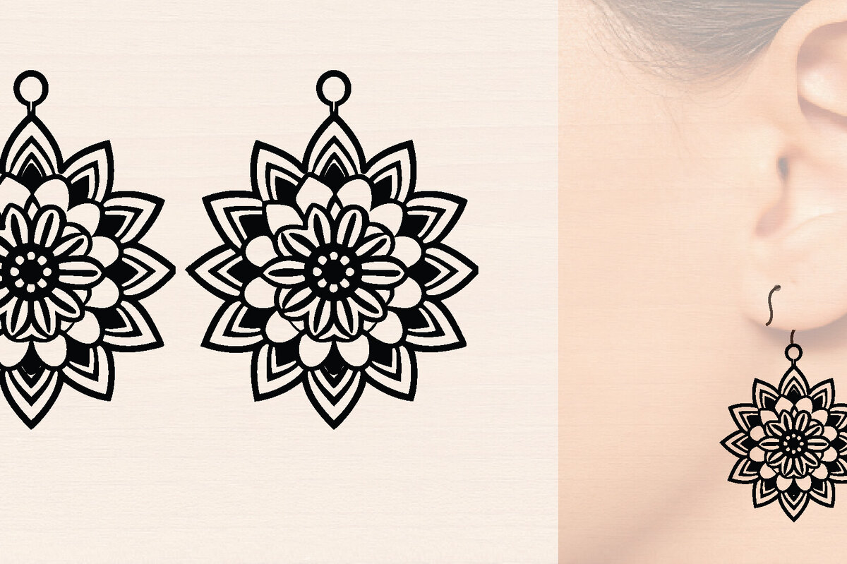 Intra απο ξύλο plywood 3mm-4mm πάχος – Μοντέρνα Ξύλινα Σκουλαρίκια Δίασταση  5x5 cm INTRAFABR-116362933